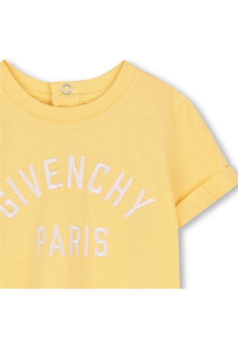T-shirt con logo GIVENCHY KIDS | H31230524
